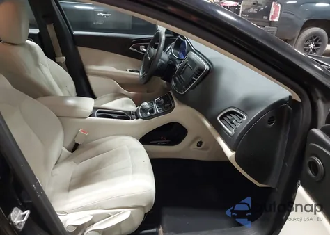 2015 Chrysler 200 Limited from USA, damaged, VIN 1C3CCCAB2FN503244